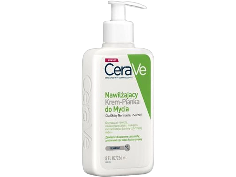 CeraVe Nawilżający krem-pianka do mycia