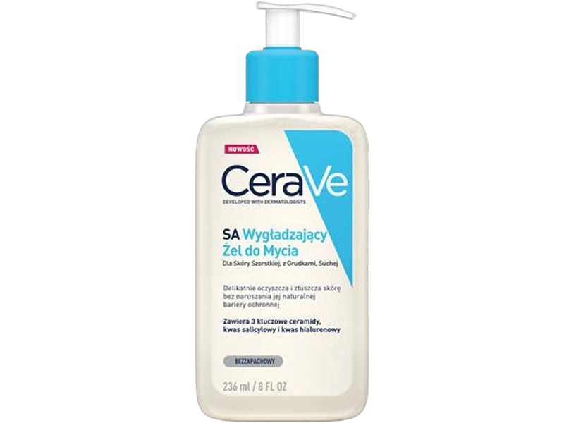 CeraVe SA żel wygładzający do mycia