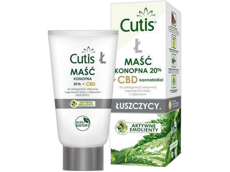 Cutis Ł łuszczyca maść konopna + CBD, 20%