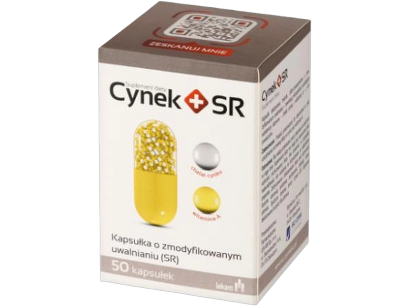 Cynek + SR, kapsułki twarde, 15 mg