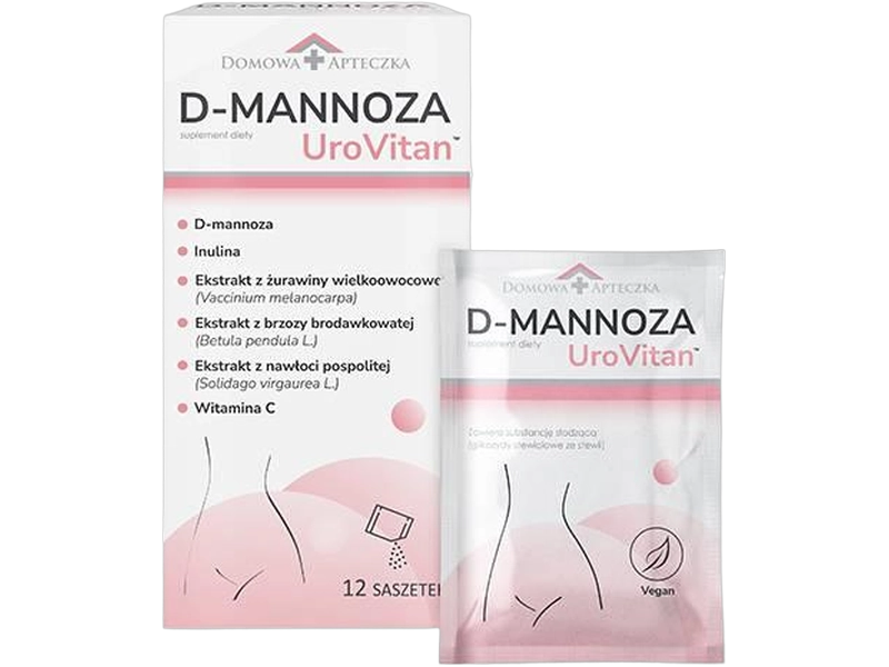D-mannoza UroVitan, saszetki, 2000 mg