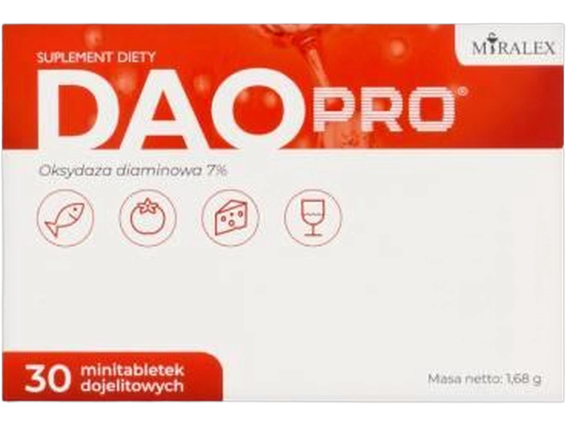 DAOpro, tabletki dojelitowe, 0,3 mg