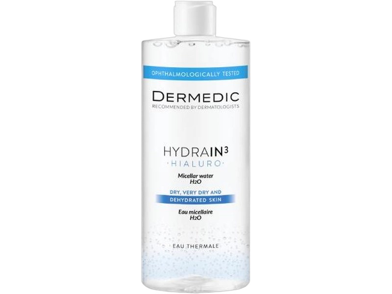 Dermedic Hydrain 3 Hialuro płyn micelarny H2O