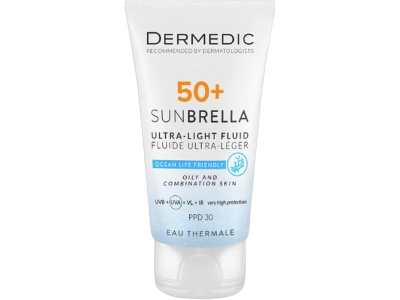 Dermedic Sunbrella ultralekki krem SPF50+ skóra tłusta