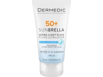 Zdjęcie produktu Dermedic Sunbrella ultralekki krem do skóry naczynkowej SPF50+