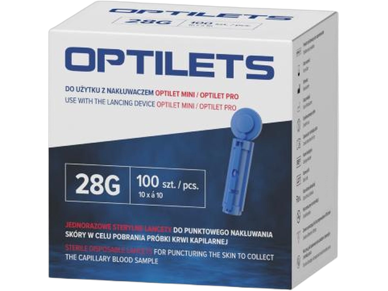 Diagnisis Optilens, lancety