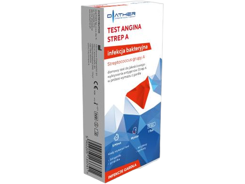 Diather Test angina strep A, test diagnostyczny