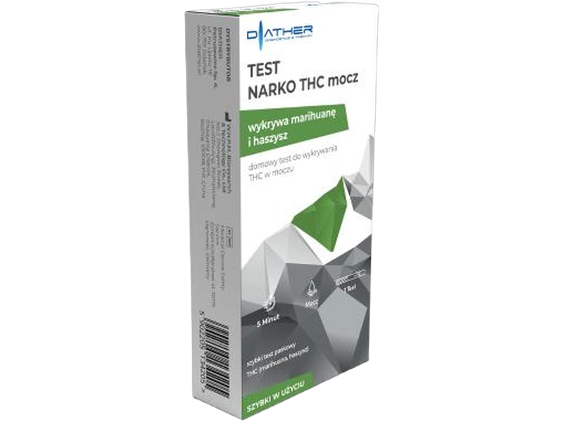 Diather Test NARKO THC, test paskowy