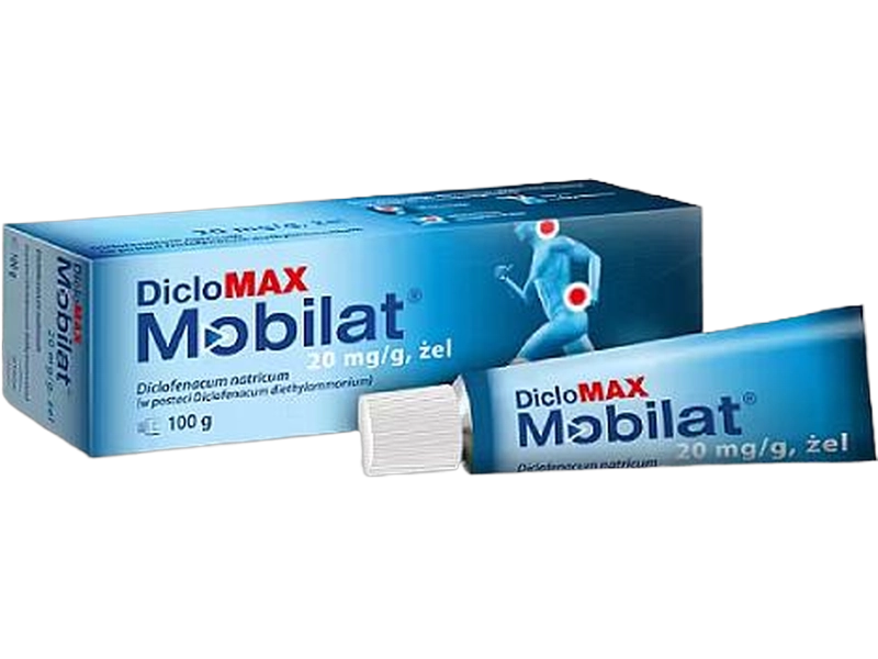 Diclomax żel Mobilat, 23,2 mg/g