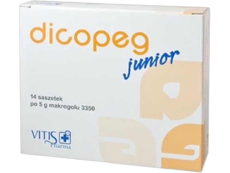 Dicopeg Junior 5G, proszek do sporządzania roztworu doustnego, 5 g
