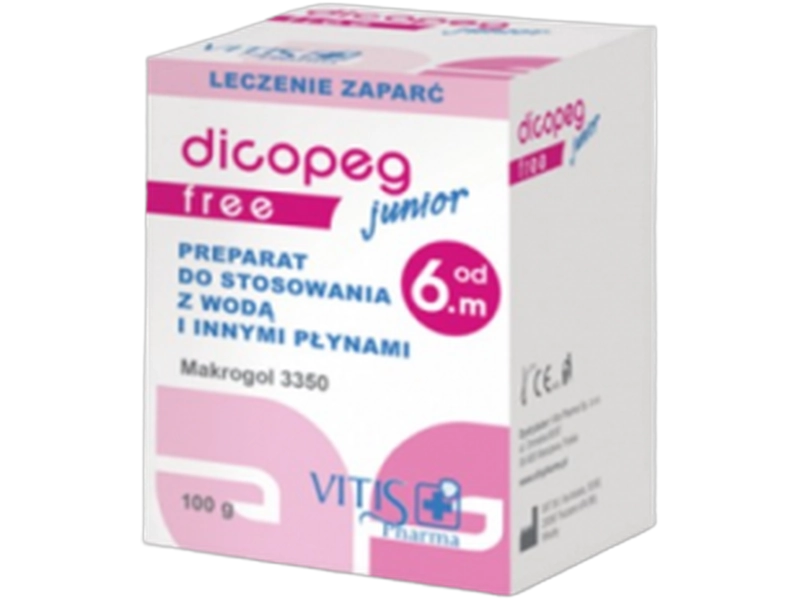Dicopeg Junior Free, proszek do sporządzenia roztworu doustnego