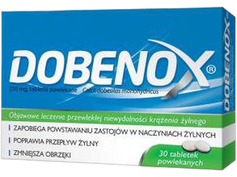 Dobenox, tabletki powlekane, 250 mg