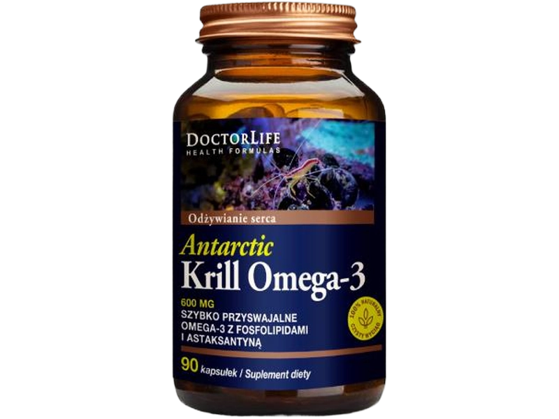 Doctor Life Antarctic krill Omega3, kapsułki