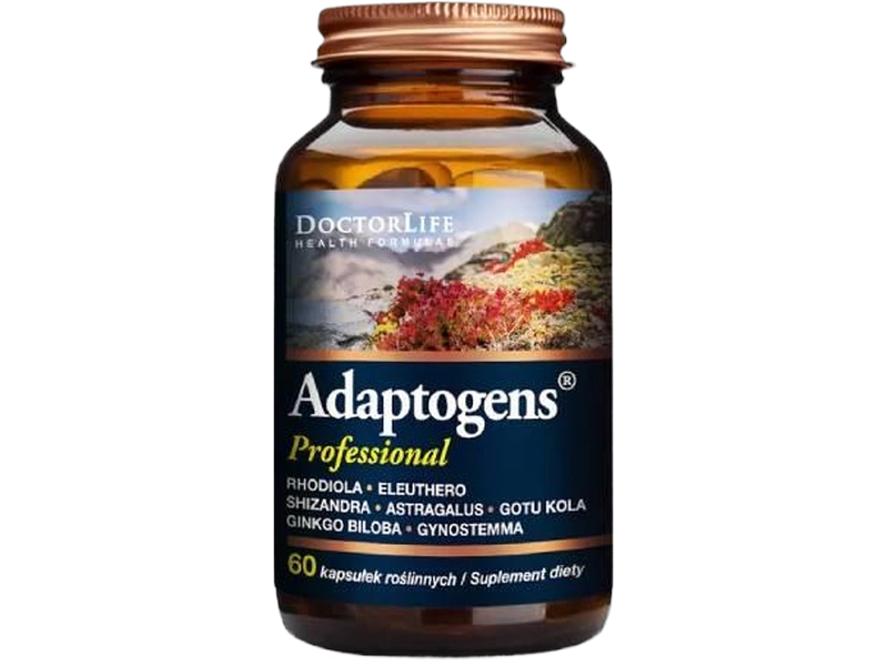Doctor Life Asian adaptogens, kapsułki