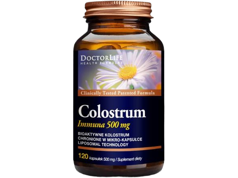 Doctor Life Colostrum immuna, kapsułki, 500 mg