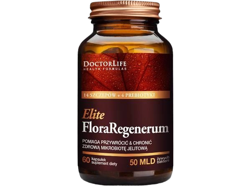 Doctor Life Elite floraregenerum, kapsułki, 50 mld jtk (2 kapsułki)