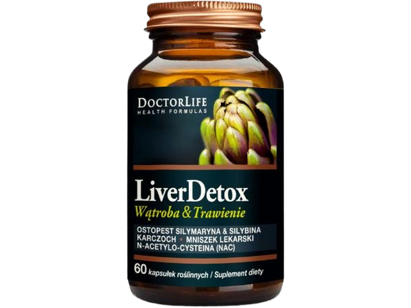 Doctor Life Liver detox, kapsułki