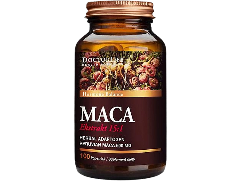 Doctor Life Maca extract 15:1, kapsułki, 500 mg