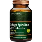 Doctor Life Mega spirulina & chlorella, tabletki