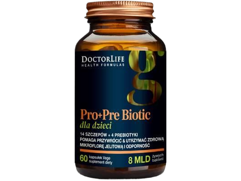 Doctor Life Pro+Pre Biotic dla dzieci, kapsułki