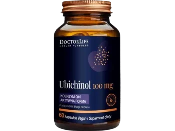 Doctor Life Ubichinol aktywna forma koenzymu, kapsułki, 100 mg