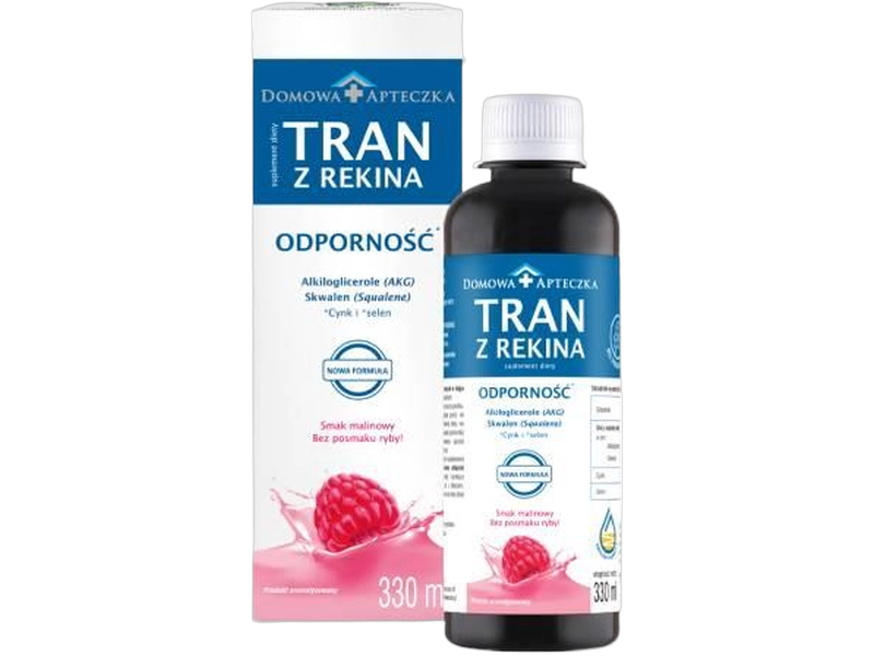 Domowa Apteczka Tran z rekina dla dzieci, płyn