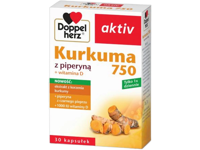 Doppelherz aktiv Kurkuma 750, kapsułki