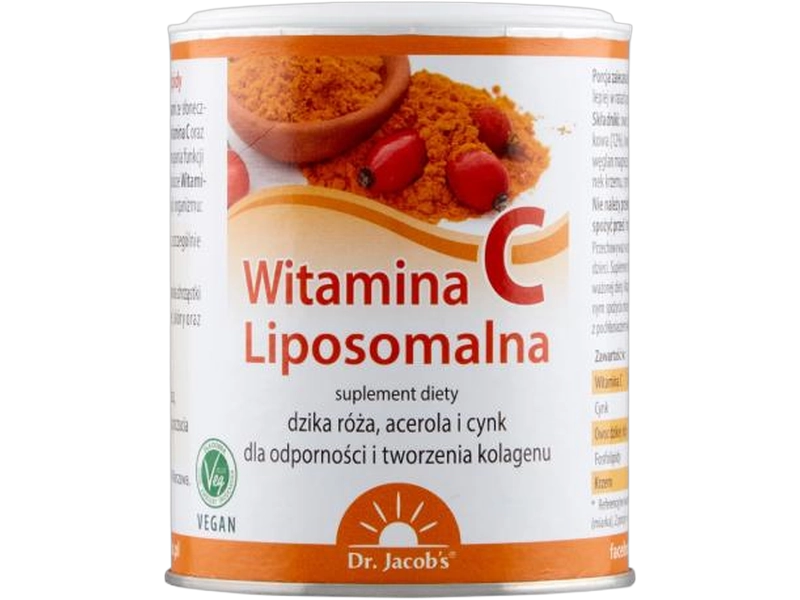 Dr Jacob’s Witamina C fosfolipidy, proszek, 200 mg
