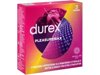 Zdjęcie produktu Durex Pleasuremax, prezerwatywy