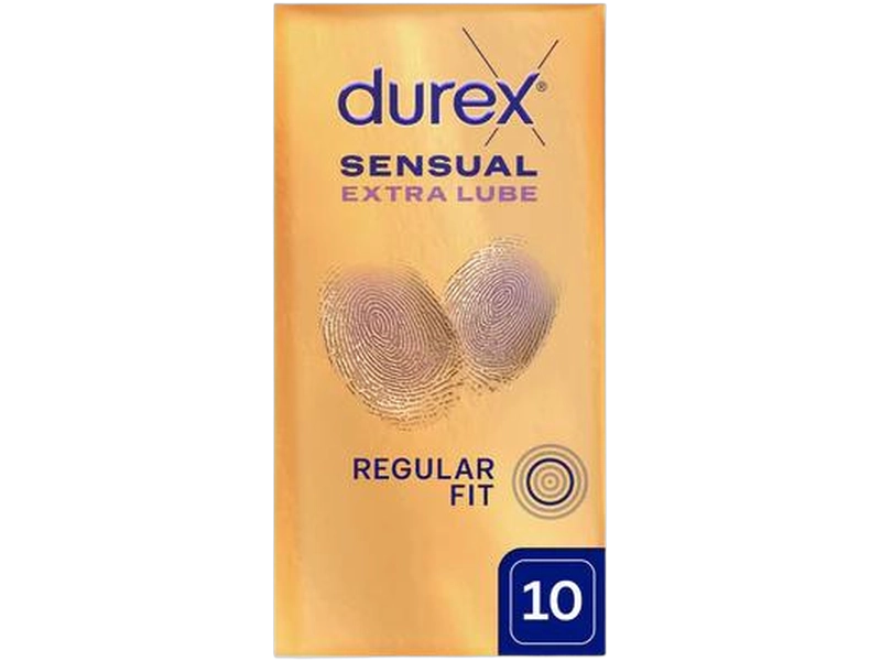 Durex Sensual extra lube, prezerwatywy