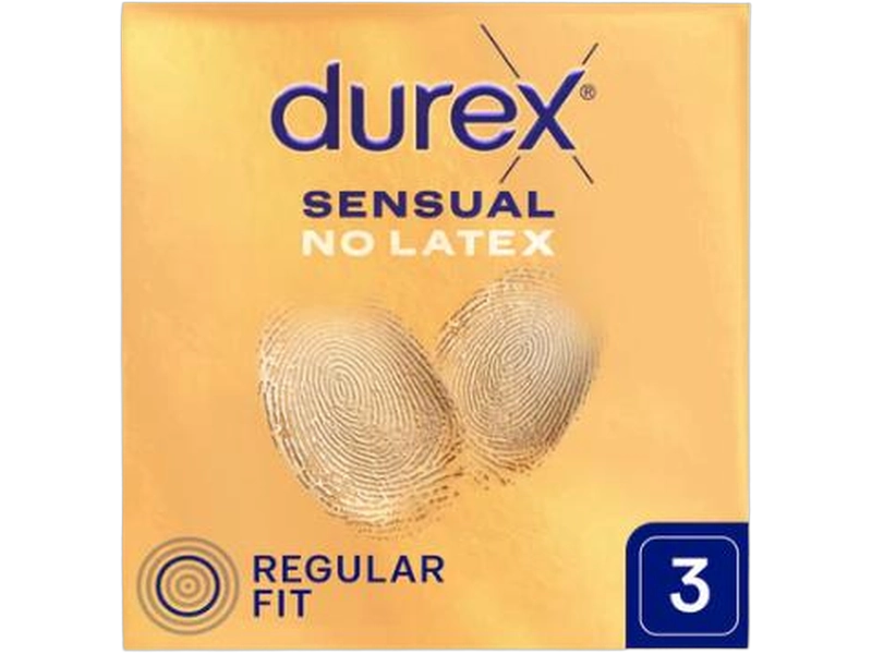 Durex Sensual no latex regular fit, prezerwatywy