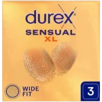 Durex Sensual XL Wide Fit, prezerwatywy
