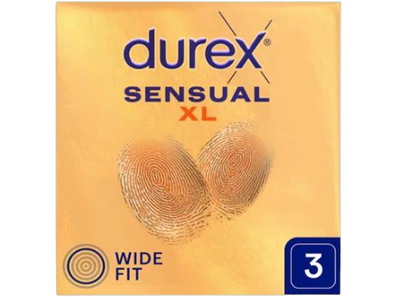 Durex Sensual XL Wide fit, prezerwatywy