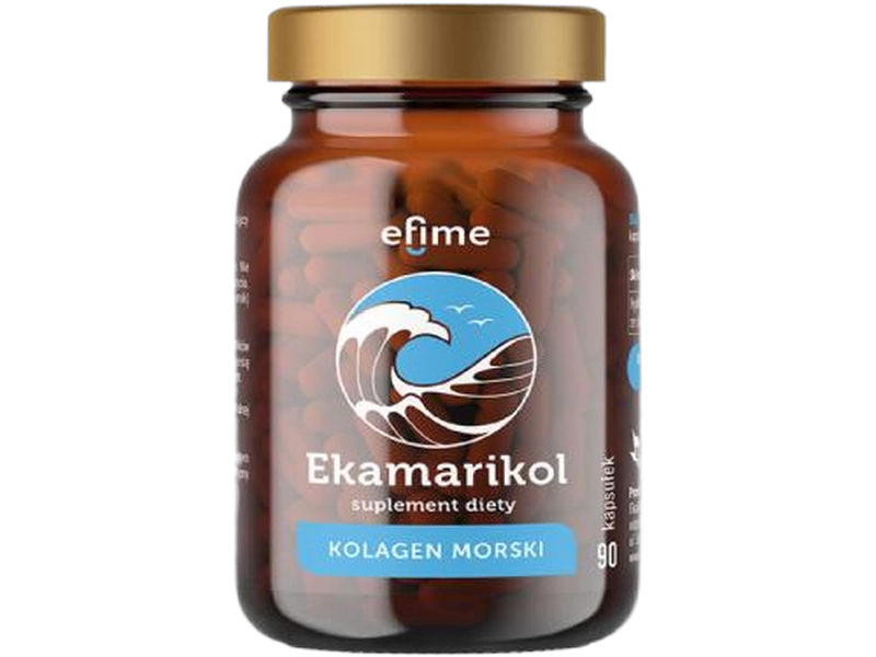 EkaMedica Efime ekamarikol kolagen morski, kapsułki, 285 mg