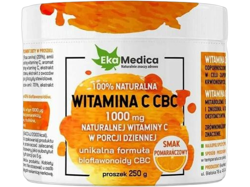 EkaMedica Witamina C CBC, proszek, 1000 mg/5 g