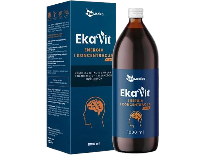 EkaVit Energia i koncentracja plus tonik, płyn