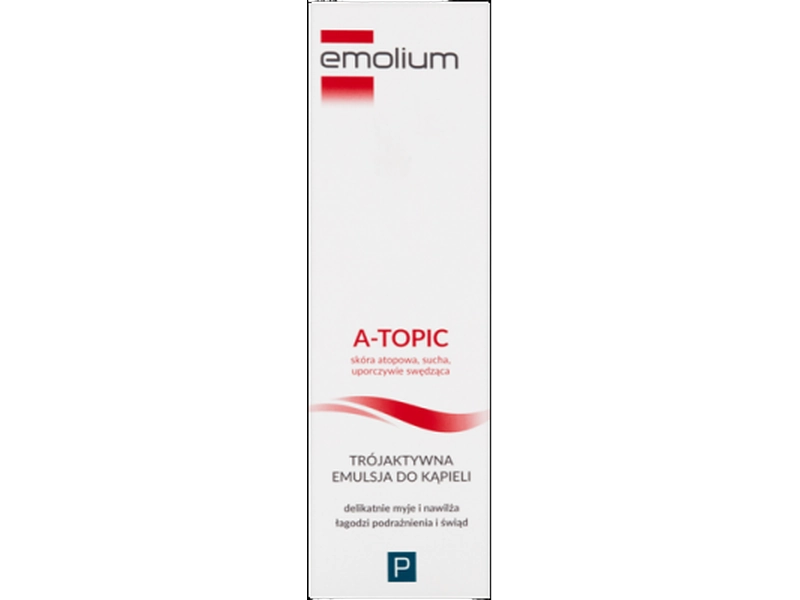 Emolium A-Topic trójaktywna emulsja do kąpieli