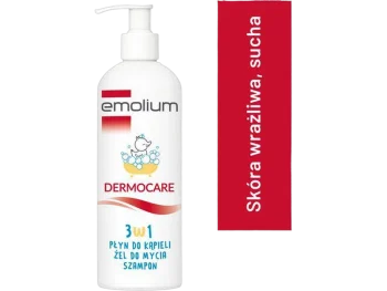 Zdjęcie produktu Emolium Dermocare 3w1, płyn + żel + szampon