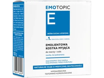 Zdjęcie produktu Emotopic emolientowa kostka myjąca, mydło