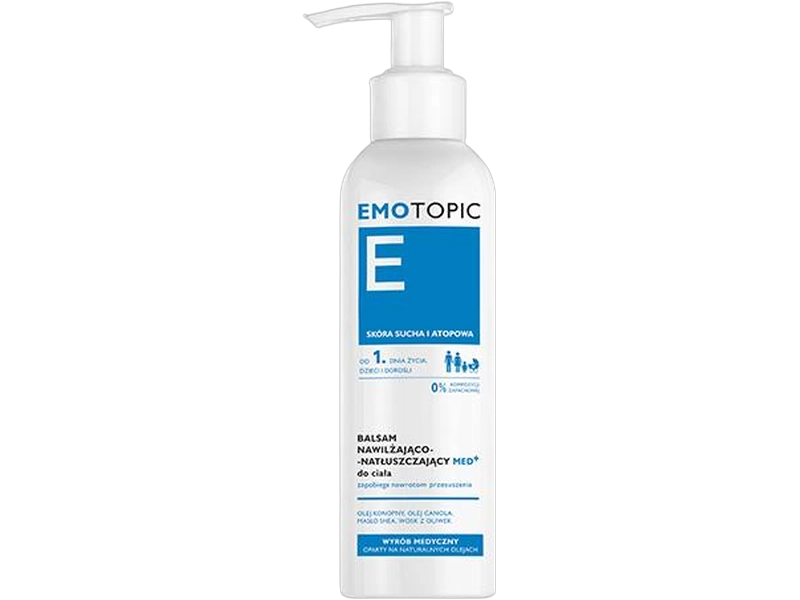 Emotopic Med+, balsam nawilżająco-natłuszczający