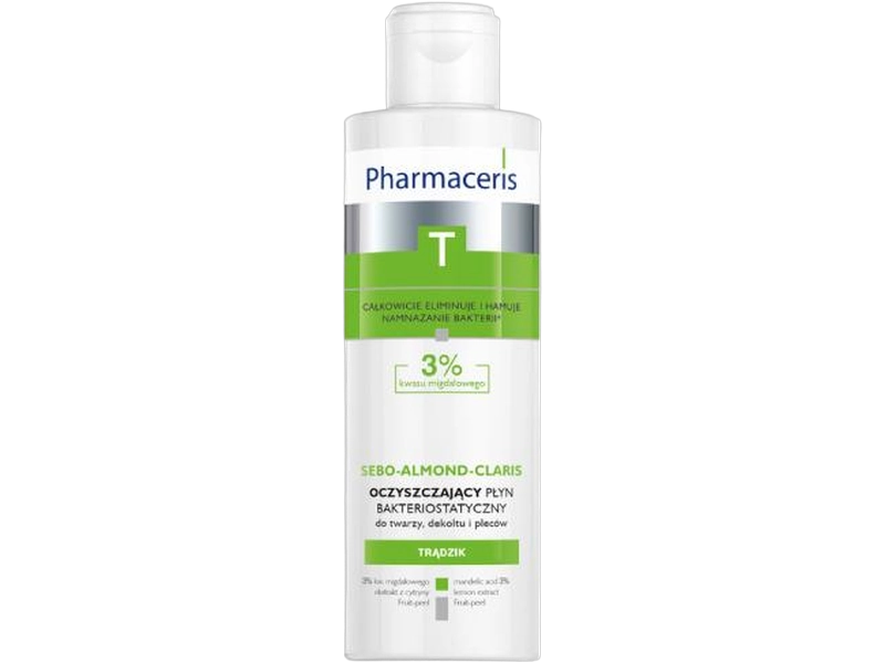 Eris Pharmaceris T Sebo-almond płyn oczyszczający do twarzy, 3%