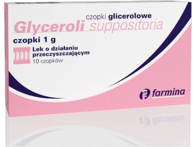 Farmina Czopki glicerolowe, 1 g