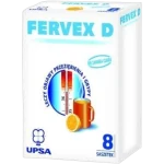 Fervex D, granulat, 500 mg + 200 mg + 25 mg