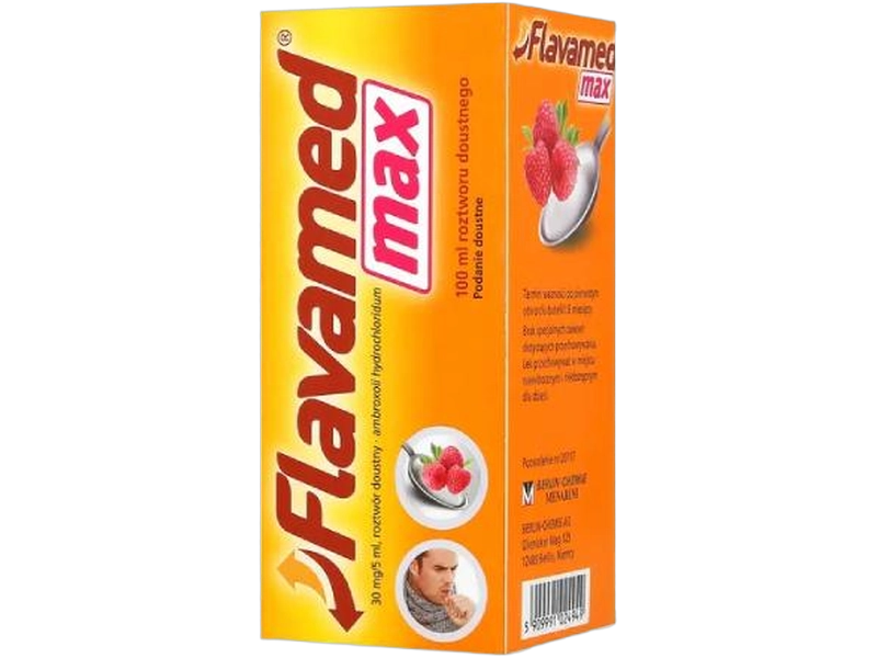 Flavamed max, syrop, 30 mg/5 ml