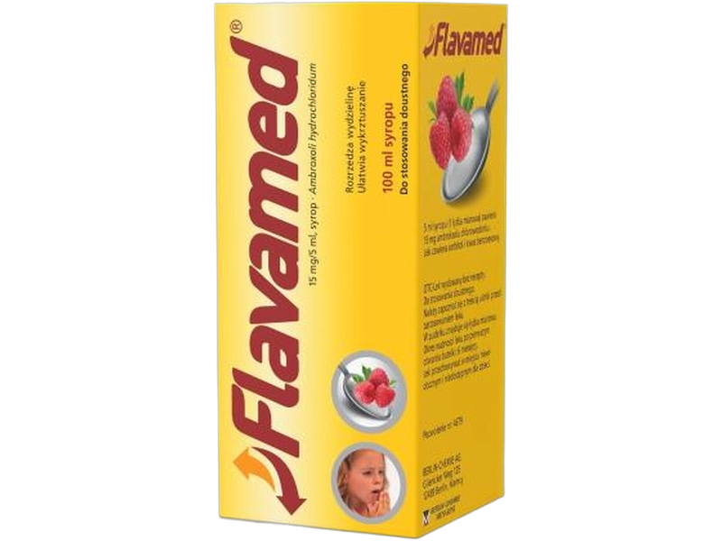 Flavamed, syrop, 15 mg/5 ml