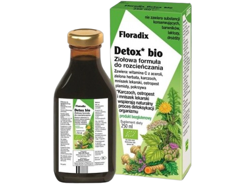 Floradix Detox Bio, płyn