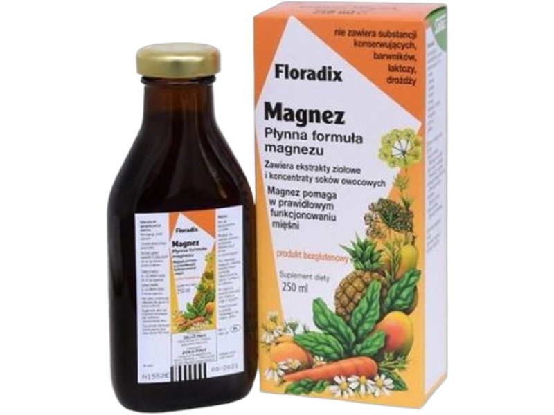 Floradix Magnez, płyn doustny