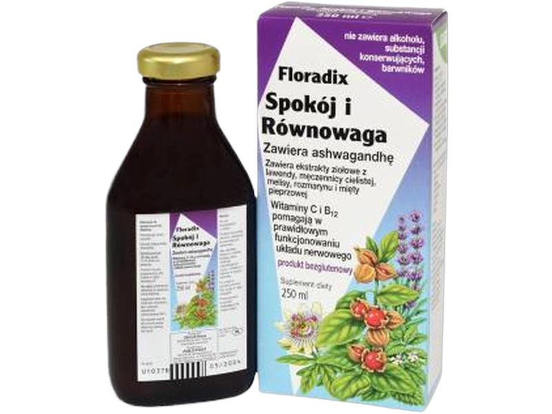 Floradix Zioło piast spokój i równowaga, płyn