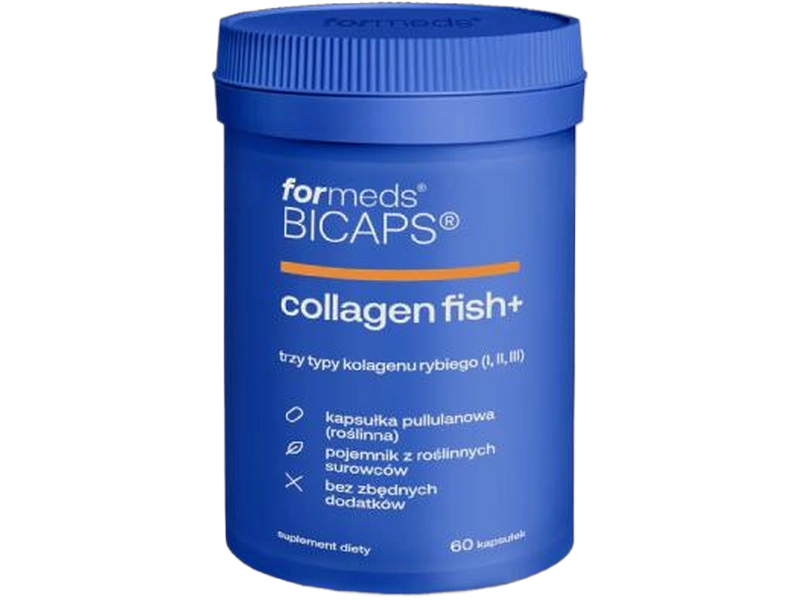 ForMeds Bicaps Collagen Fish+ kolagen rybi, kwas hialuronowy, kapsułki