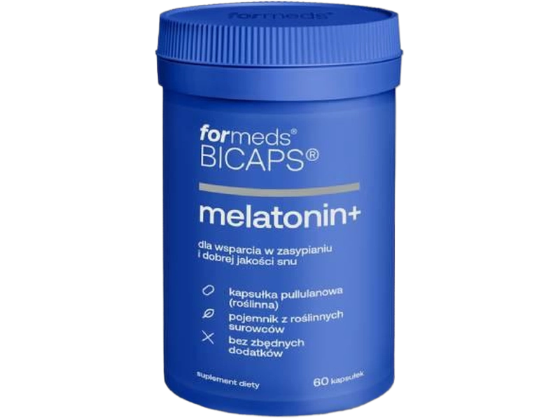 ForMeds Bicaps Melatonin+, kapsułki